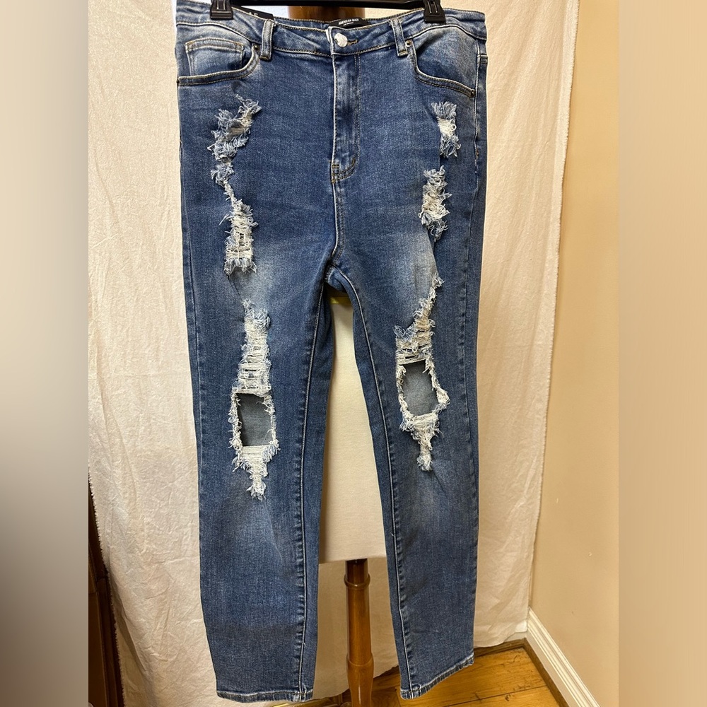 American Bazi High Rise Slim Fit jeans size 15 NWT